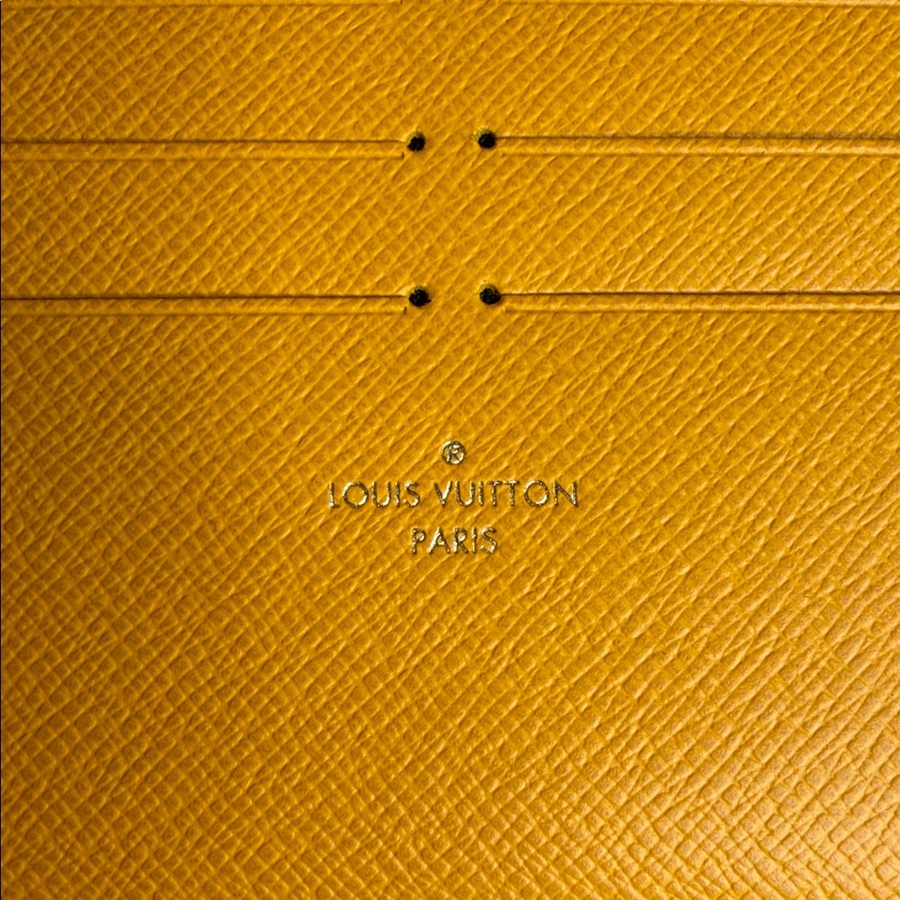 Louis Vuitton Yellow Card Holder - Picture 2 of 4